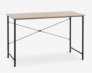 Escritorio madera y metal