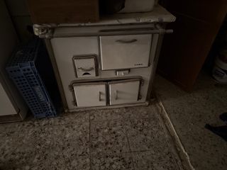 Cocina de leña antigua