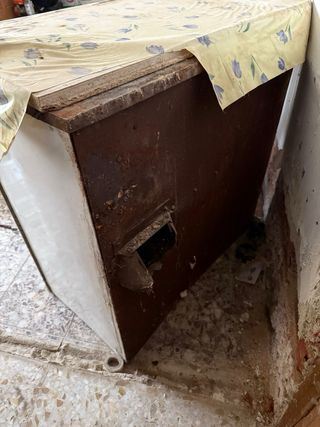 Cocina de leña antigua