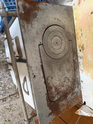 Cocina de leña antigua