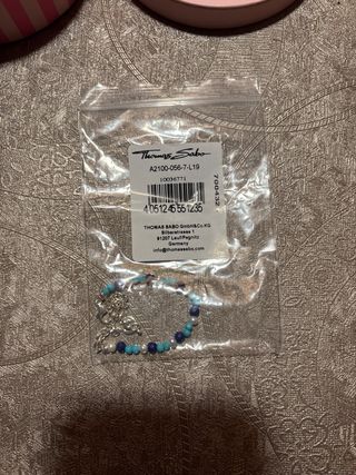 Pulsera Thomas Sabo Azul y Plata