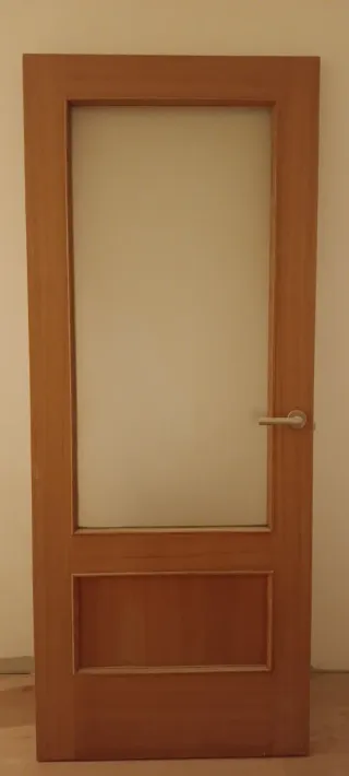 Puertas macizas roble