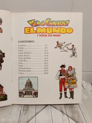 Ven a conocer el mundo.5 libros de la colección.