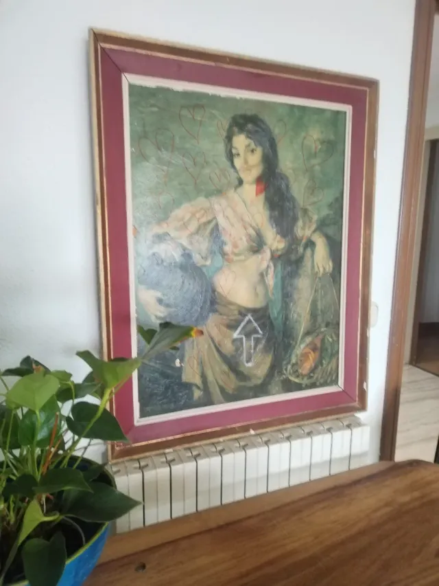 Quadro di donna gitana