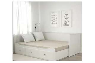 Cama doble Ikea Hemnes como nueva