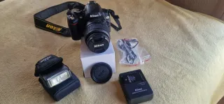 Cámara Réflex Nikon Negra