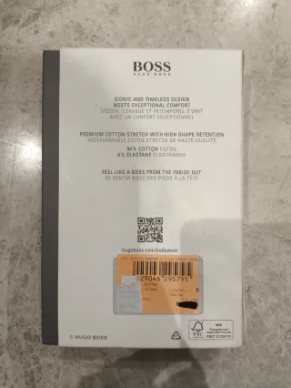 Calzoncillos Hugo Boss Motion Blanco Talla S