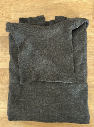 Jersey Zara Cuello Alto Gris