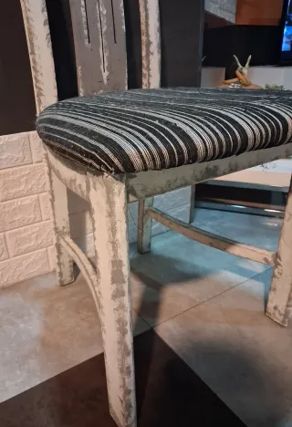 6 Sillas de comedor estilo vintage