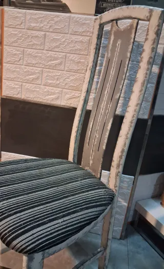 6 Sillas de comedor estilo vintage