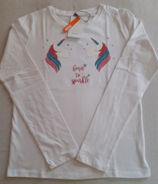 Camiseta de manga larga marca El Corte Inglés .