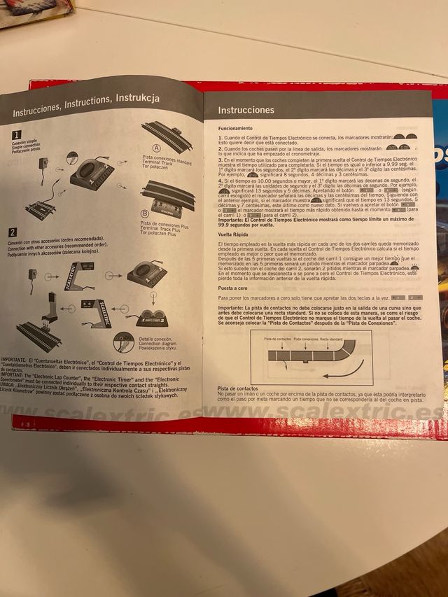 Controle de Tempos Eletrônico Scalextric