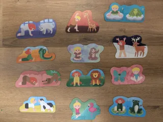 Lotes Puzzles Infantiles: Yoga, Mi Granja y La Jun