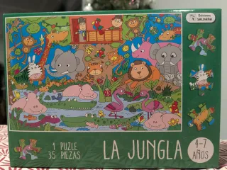 Lotes Puzzles Infantiles: Yoga, Mi Granja y La Jun