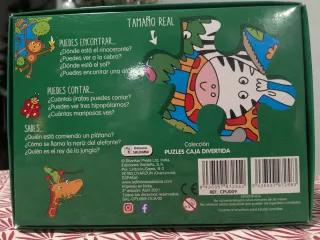 Lotes Puzzles Infantiles: Yoga, Mi Granja y La Jun