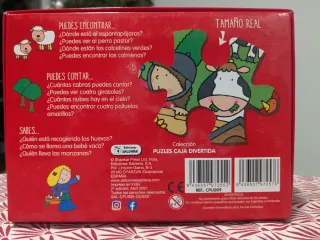 Lotes Puzzles Infantiles: Yoga, Mi Granja y La Jun