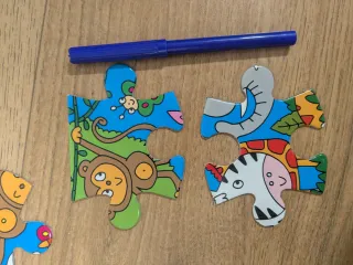 Lotes Puzzles Infantiles: Yoga, Mi Granja y La Jun