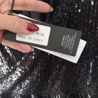 Maxi wrap dress elegante e scintillante(SCONTO)