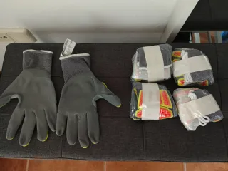 5 pares de Guantes de protección ORMADUS,talla L