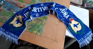 Bufanda RCD La Coruña vintage