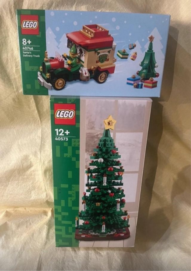 LEGO 40746 y 40573 Navidad