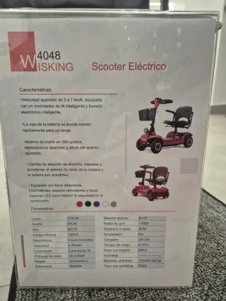 Scooter eléctrico 4 ruedas