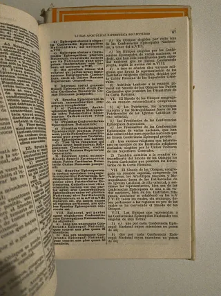 Codigo derecho canonico posconciliar