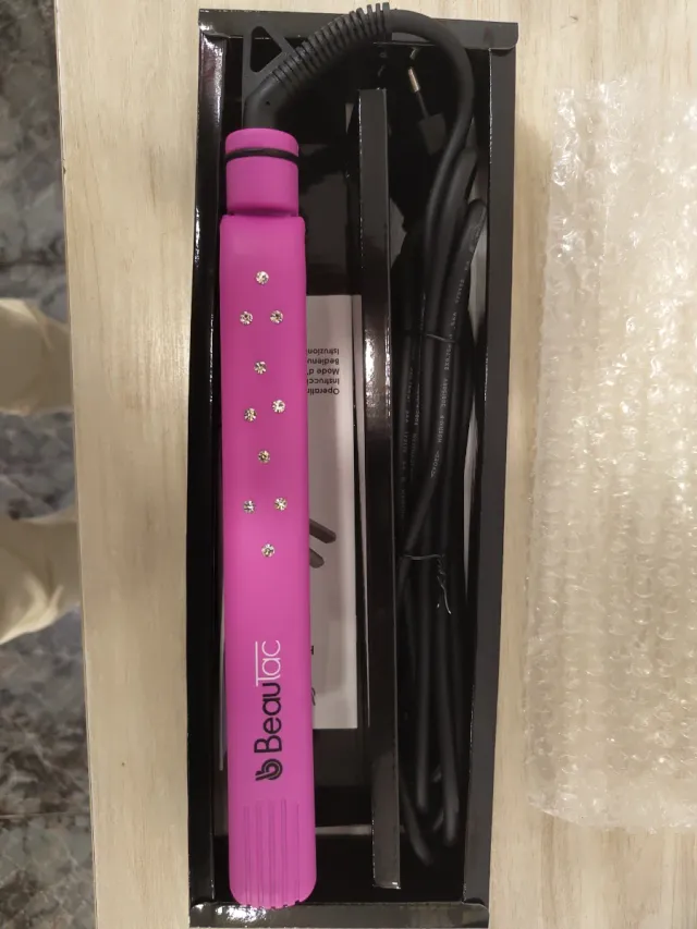 Plancha Pelo BeauTac Mini Rosa