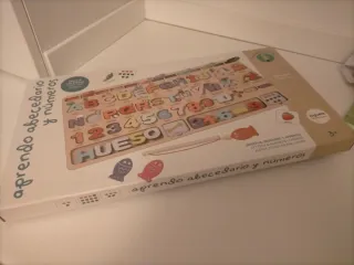 Juego Montessori Abecedario y Números