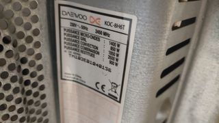 Microondas DAEWOO 1400W Grill 850W