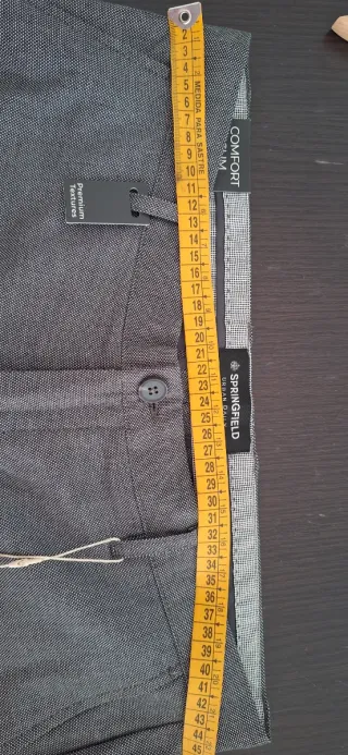 Pantalón Springfield Slim Gris Talla 42