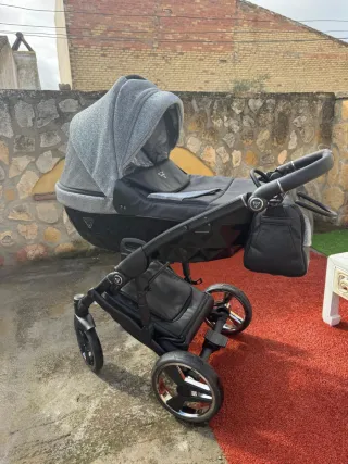 Carrito de bebé ,tres piezas