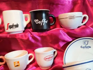 Tazzine caffè pubblicitarie