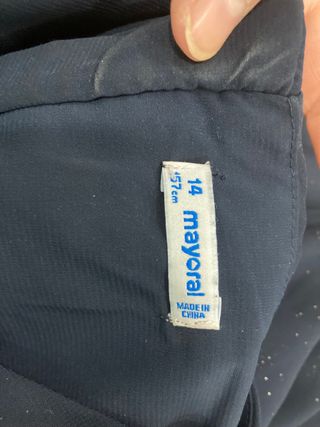 Mono azul marino Mayoral Talla 12