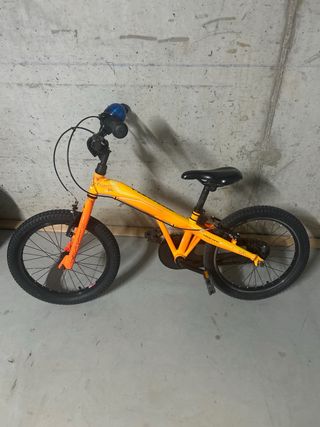 Bicicleta Infantil Monty Naranja
