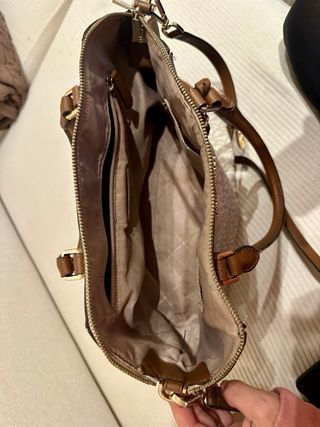 Bolso Michael Kors Beige y Marrón
