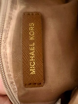 Bolso Michael Kors Beige y Marrón