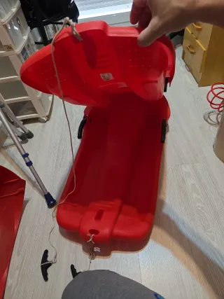 Trineo de Nieve Rojo 2 piezas los dos por 25€