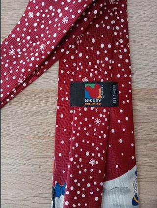 Corbata Disney Mickey y Donald Invierno