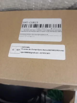 Estantes flotantes blancos (pack de 4)