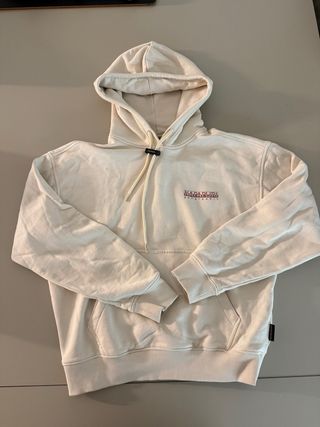 Sudadera Napapijri Beige con Capucha