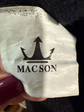 Jersey caballero lana rayas talla M