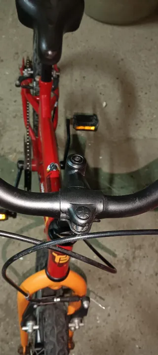 Bicicleta infantil roja 20 pulgadas