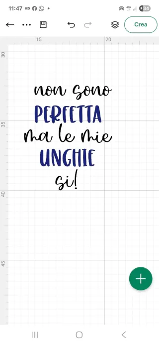 Pochette con scritta personalizzata