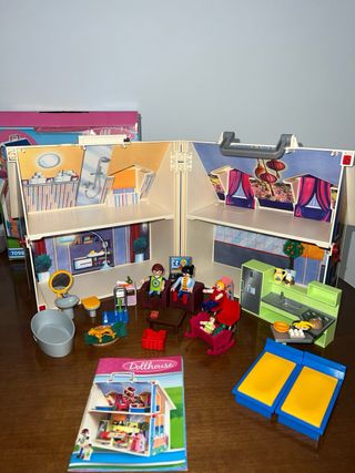 Casa de muñecas Playmobil plegable