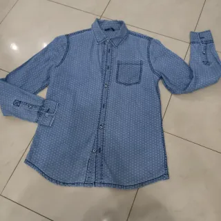Camicia jeans Sisley ragazzo 13-14 anni