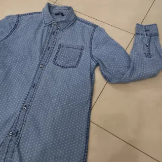 Camicia jeans Sisley ragazzo 13-14 anni
