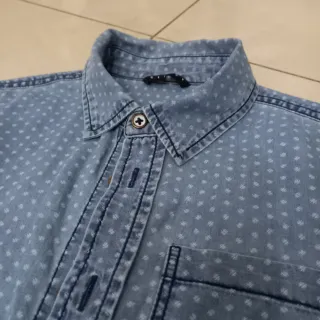 Camicia jeans Sisley ragazzo 13-14 anni