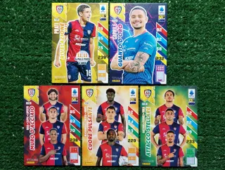 5 carte Adrenalyn XL Titans Cagliari 2025