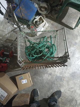 Rastrillo tallarina metálico inox